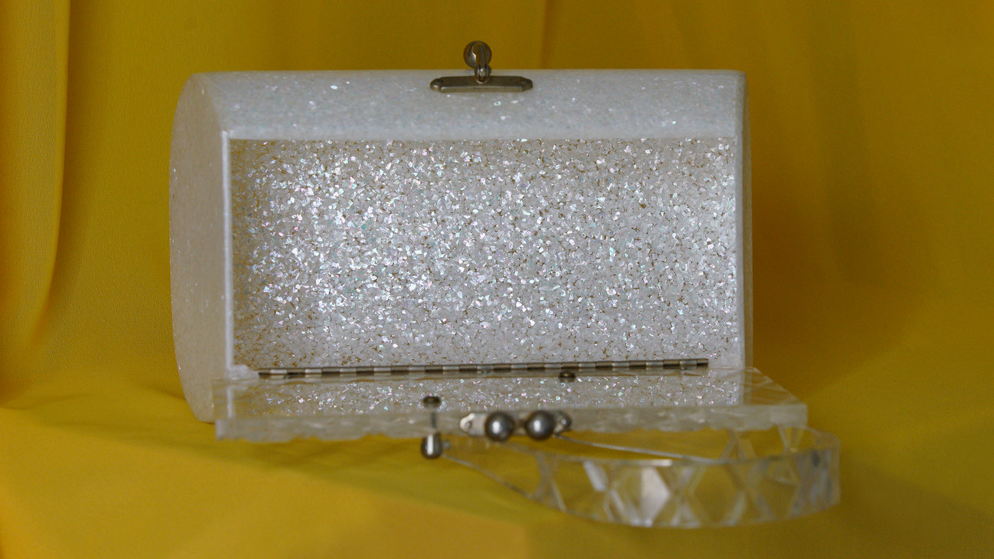 Clear Lucite Vintage Purse