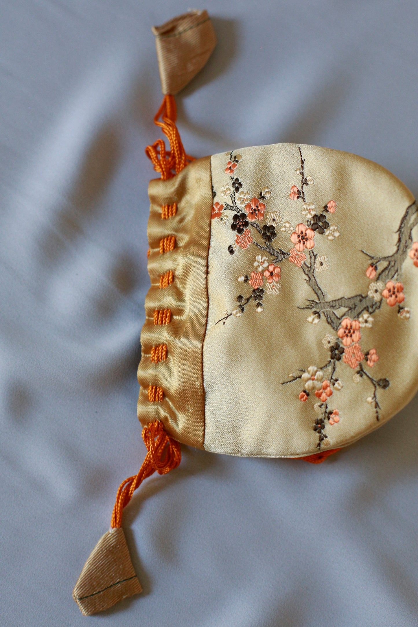 Tibetan Silk Drawstring Pouch