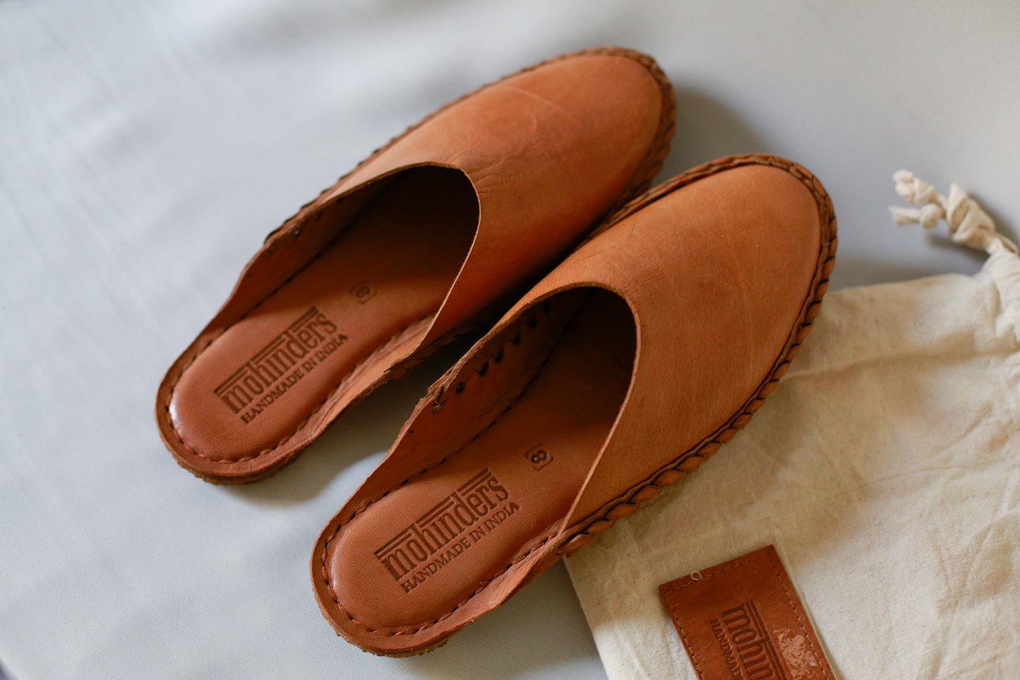 Mohinders Handmade Leather Slides