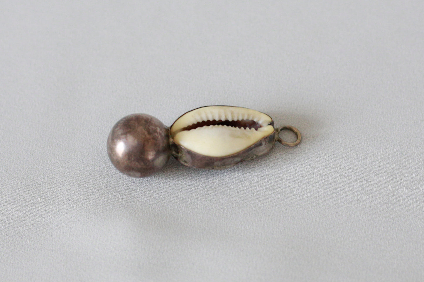 Silver Pendant w/ Cowrie Shell