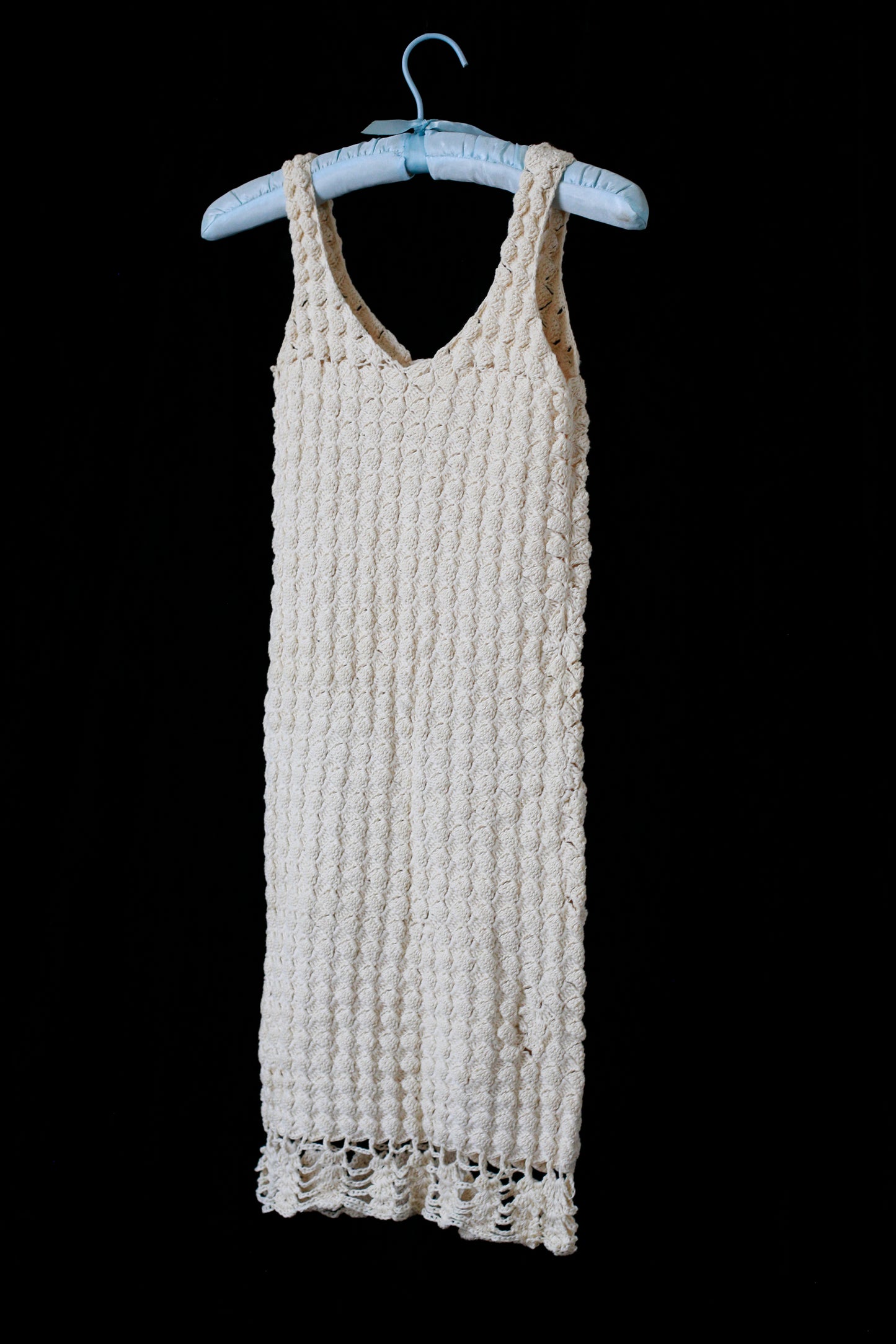 Cuba Collection: Handmade Crochet Mini Dress