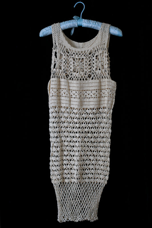 Cuba Collection: Handmade Crochet Multi Dress