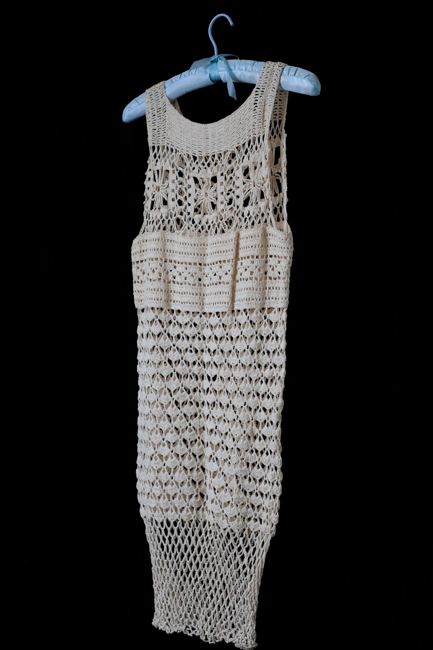 Cuba Collection: Handmade Crochet Multi Dress