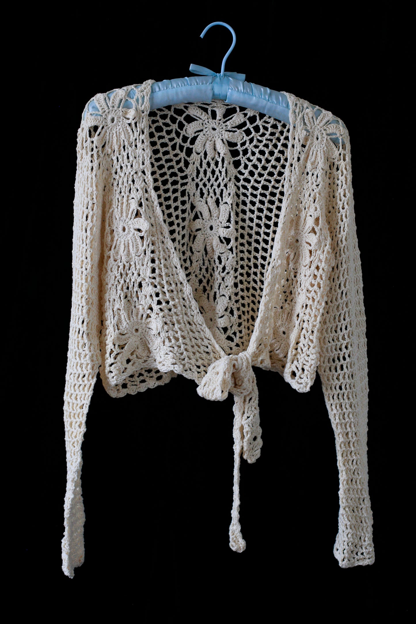 Cuba Collection: Handmade Crochet Tie Top