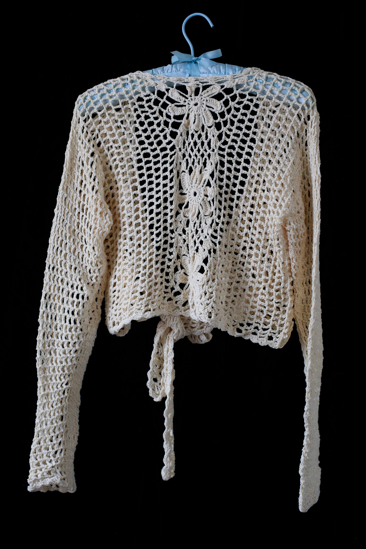 Cuba Collection: Handmade Crochet Tie Top