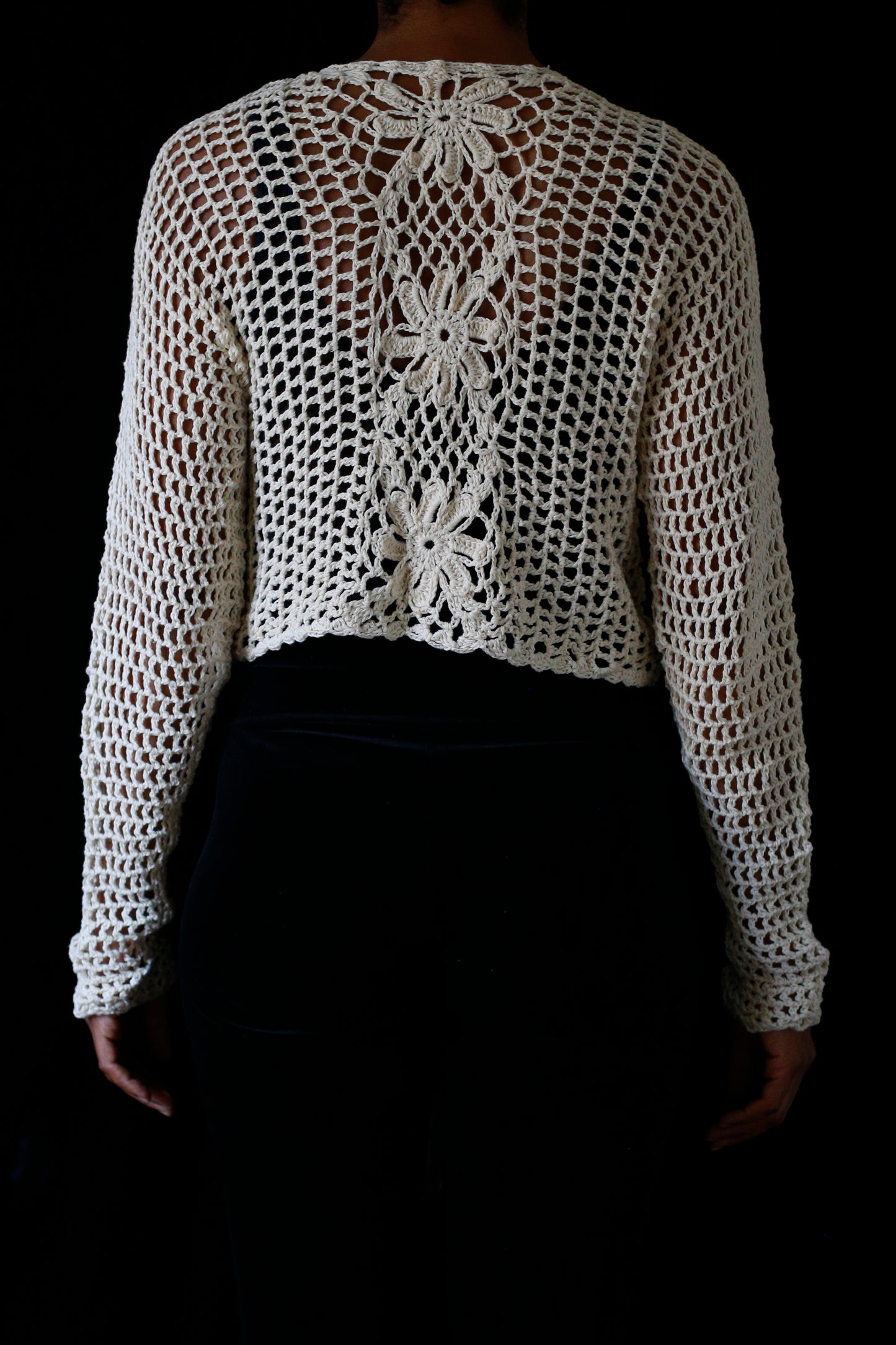 Cuba Collection: Handmade Crochet Tie Top