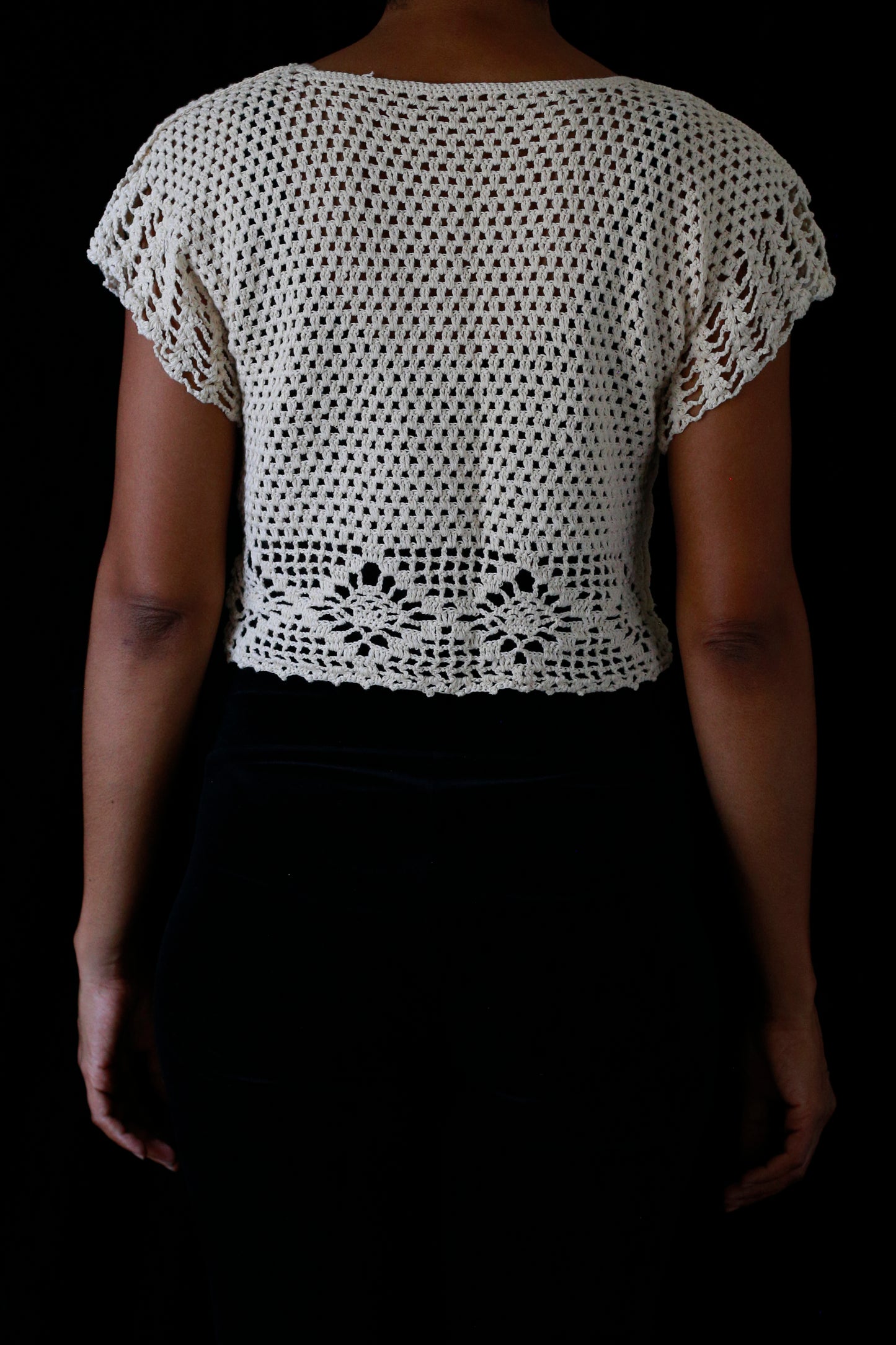 Cuba Collection: Handmade Crochet Crop Top