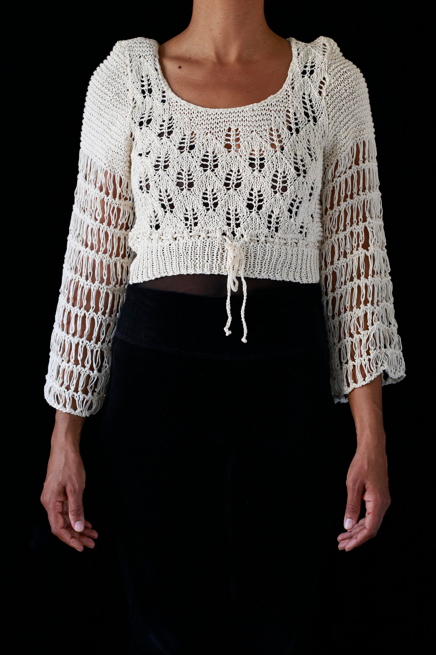 Cuba Collection: Handmade Crochet Top