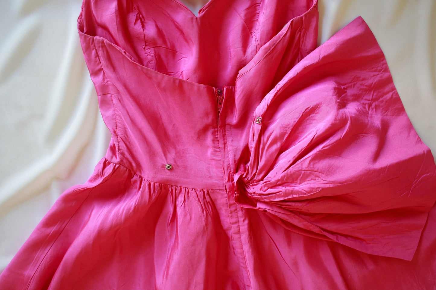 Pink Urban Renewal Bow Dress